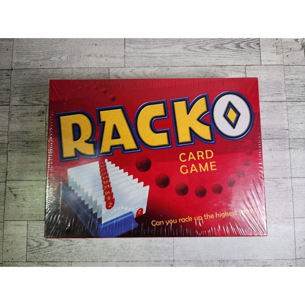 NEW RACKO Card Game 1997 Parker Brothers Made in USA Family Board Game SEALED
